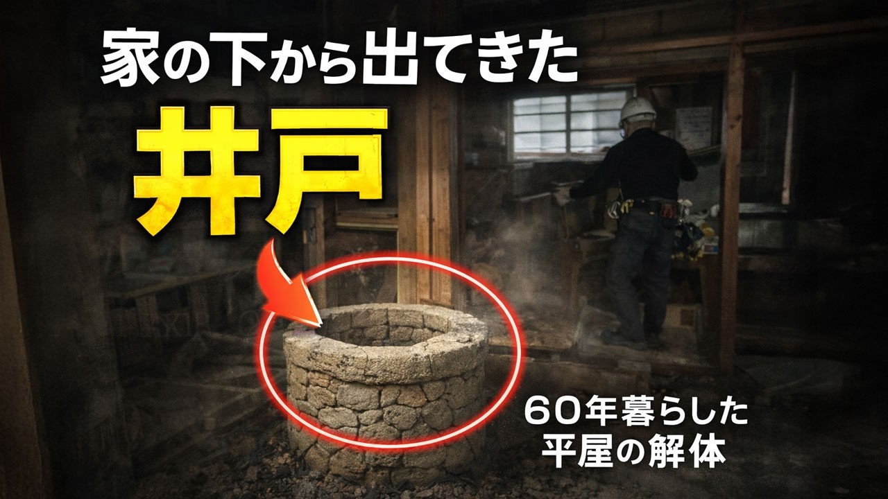 60年暮らした平屋を解体した日。家の下から見つかったもの