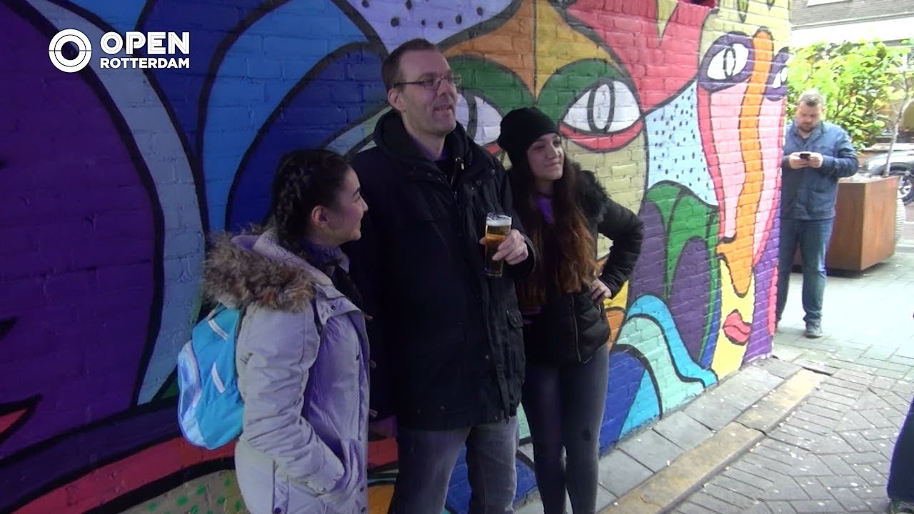 010nu - Nieuwe street art op Witte de Withstraat