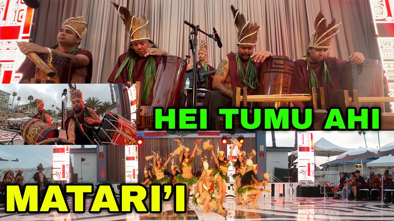 Matari'i Grupo De 'Ori Tahiti ➕  @HeiTumuAhi (DRUM CAM) | Heiva I San Diego 2025
