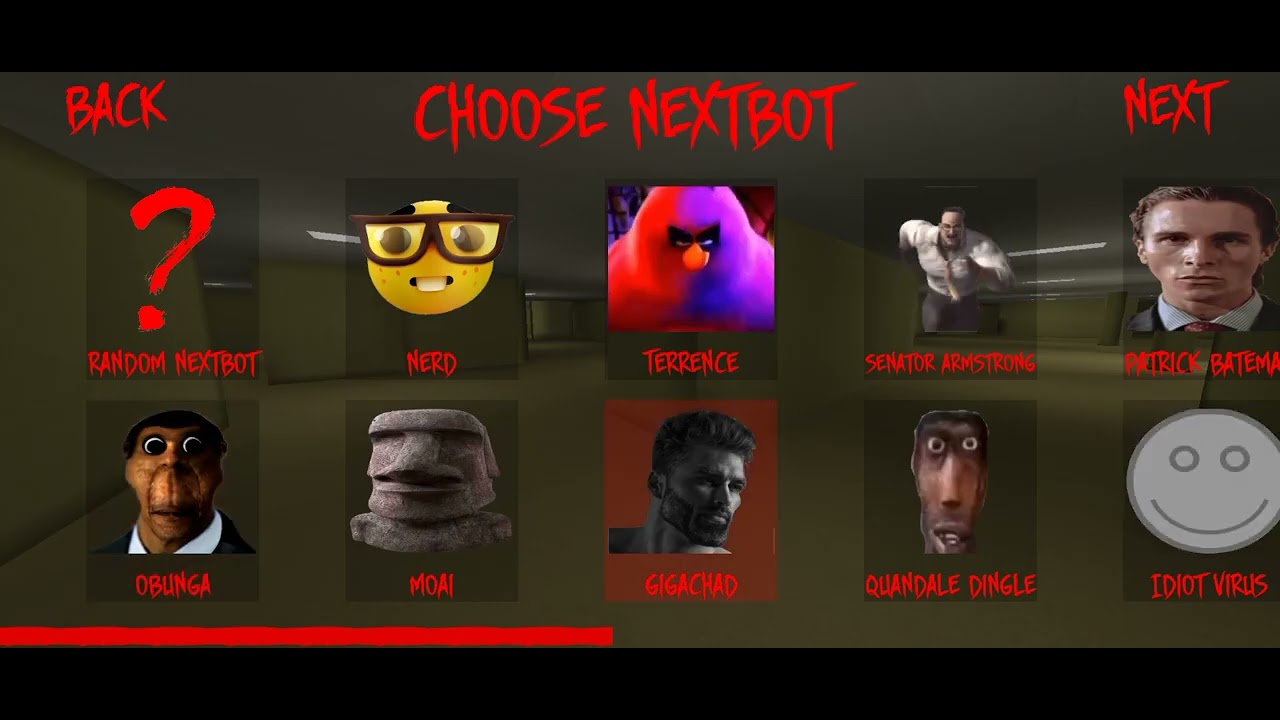Убегаем от Nextbot!(Nexbot chasing)