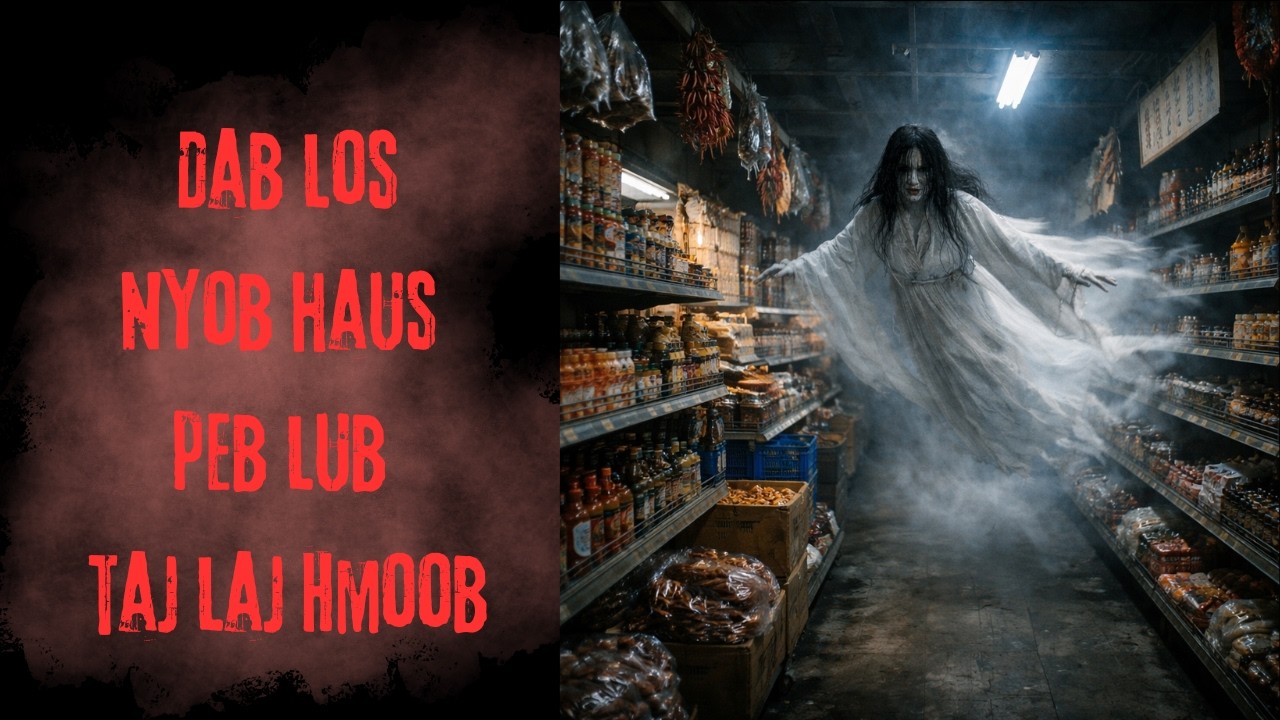 Dab Los Nyob Haus Peb Lub Taj Laj Hmong (SCARY HMONG STORY)