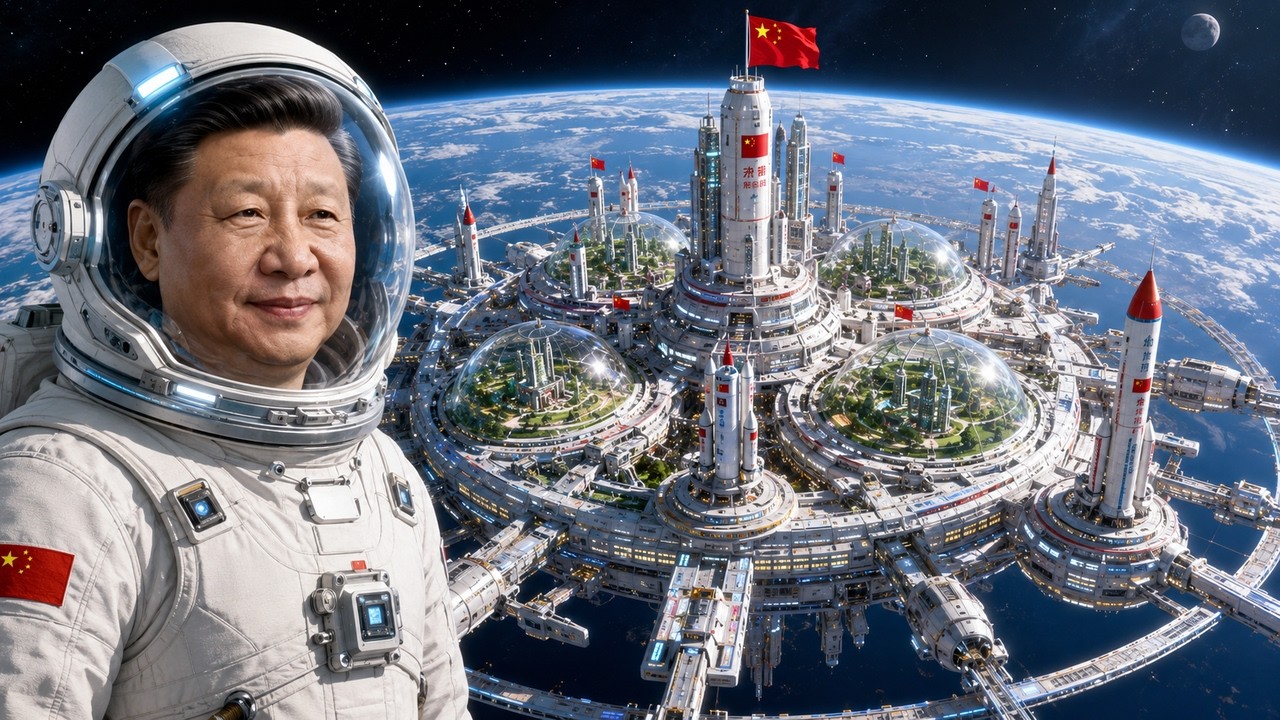China's New $200 Billion Space Base SHOCKED Elon Musk