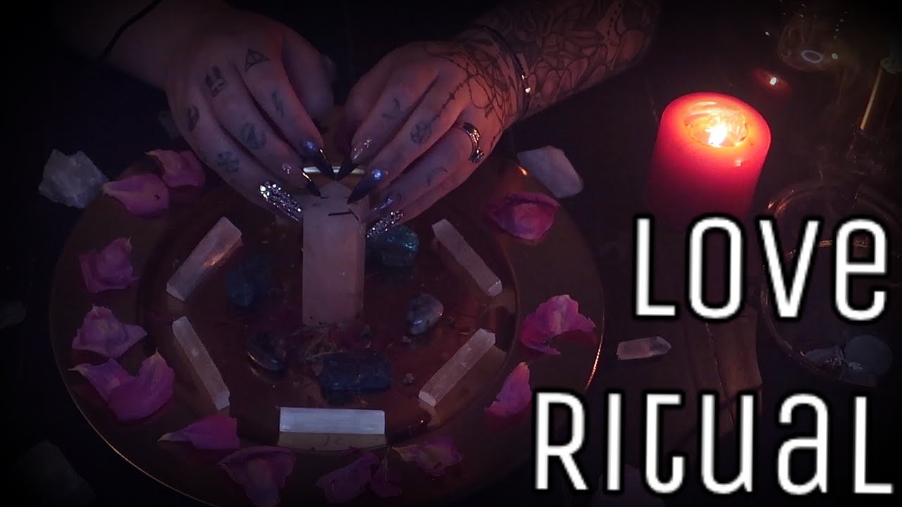 ASMR | Crystal Grid For Love | Tapping, Crunching, Scratching