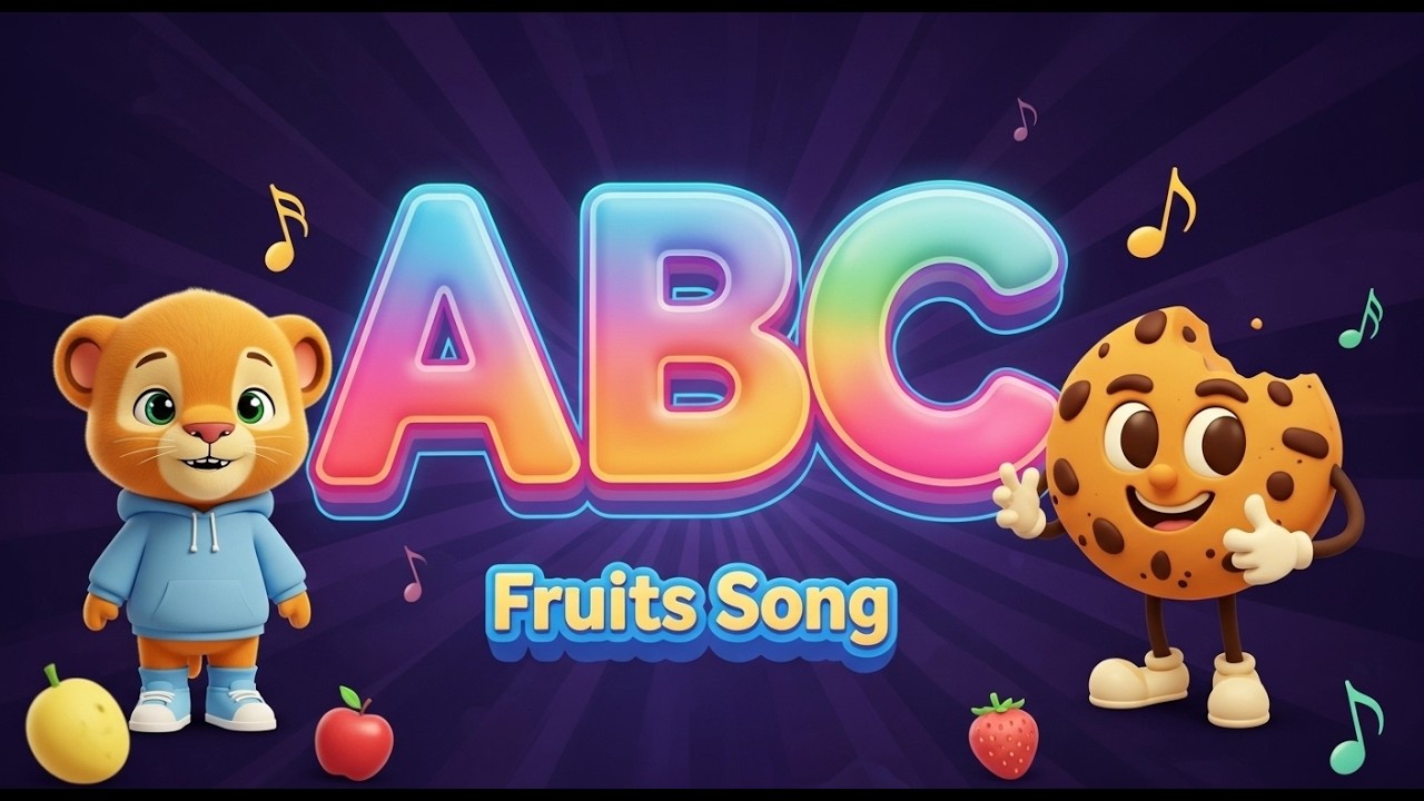 Learn ABC with Fruits | Alphabet Song for Kids