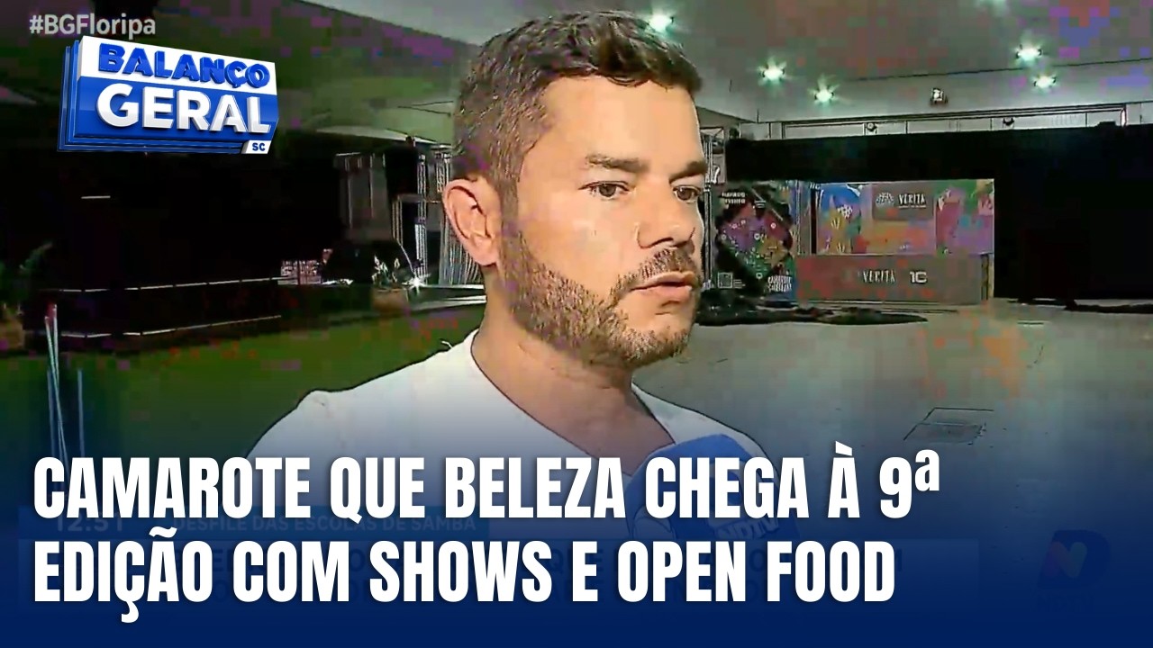 Camarote Que Beleza oferece shows e open bar premium