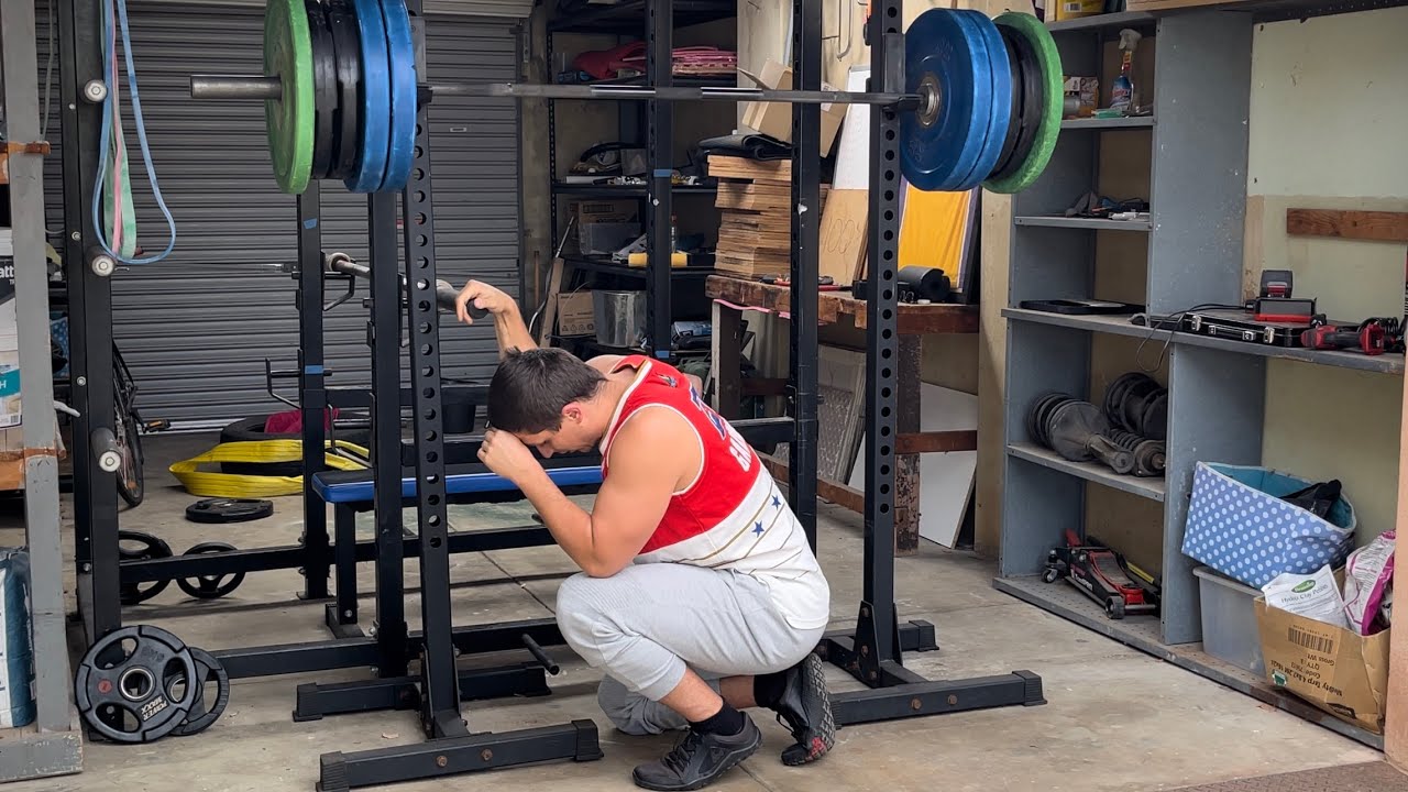 Squat everyday Day 1207: 200kg seventeen days in a row