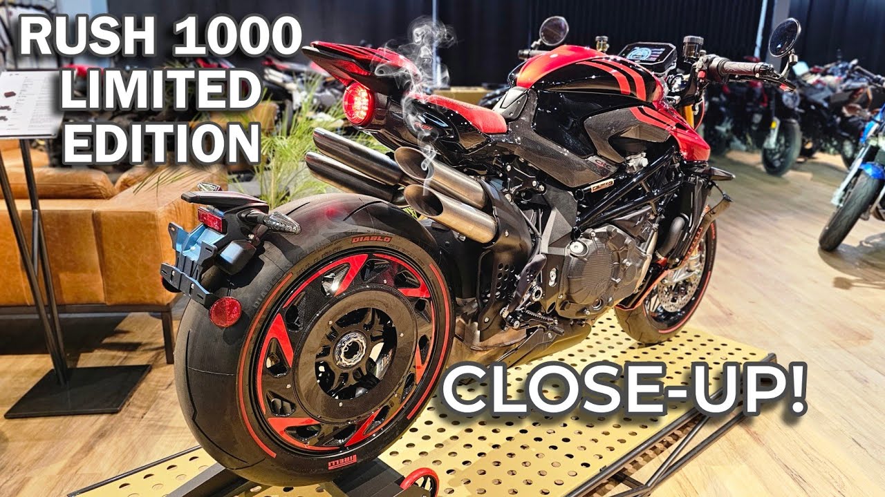 НОВЫЙ MV Agusta RUSH 1000 Limited Edition! США