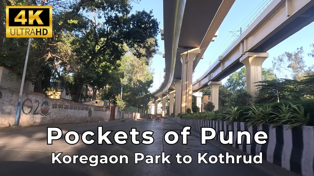 Driving in Pune - Koregaon Park to Kothrud