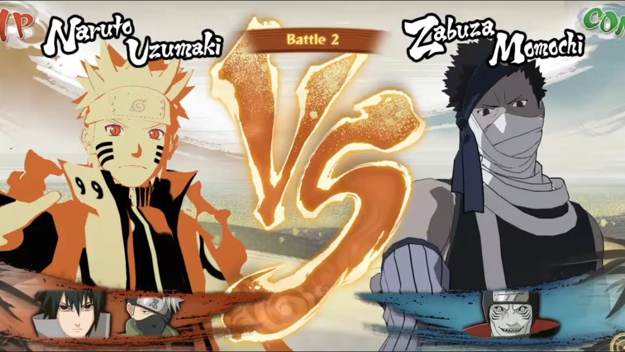 Naruto Uzumaki vs Zabuza Momochi
