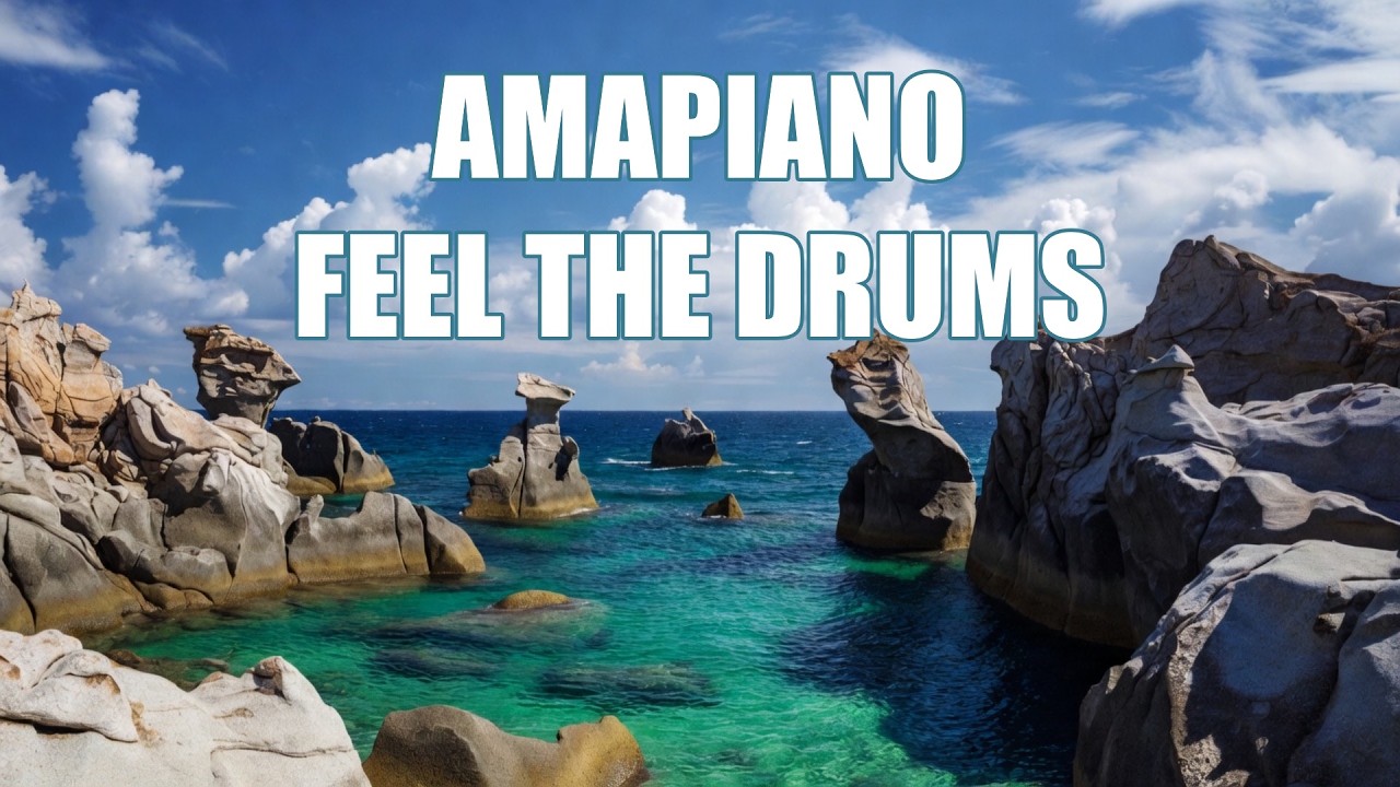AMAPIANO Feel the Drums 🌴🔥 | Beach & Sunset Afro House 2026
