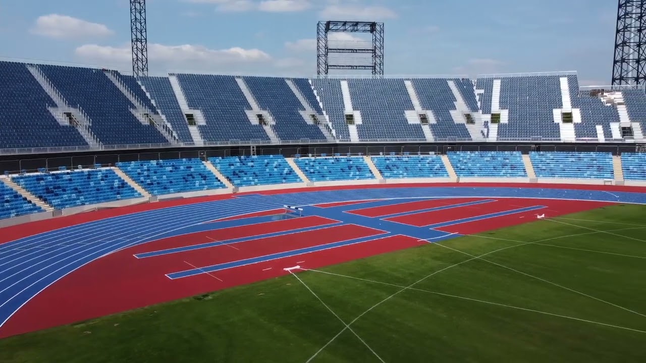 Alexander Stadium drone - 21 April 2022
