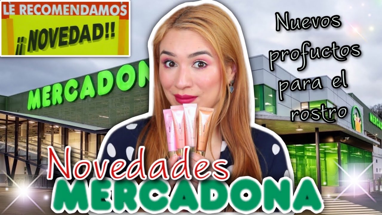 💥NOVEDADES MERCADONA: Nuevos productos para el rostro, super luminosos! #mercadonanovedades