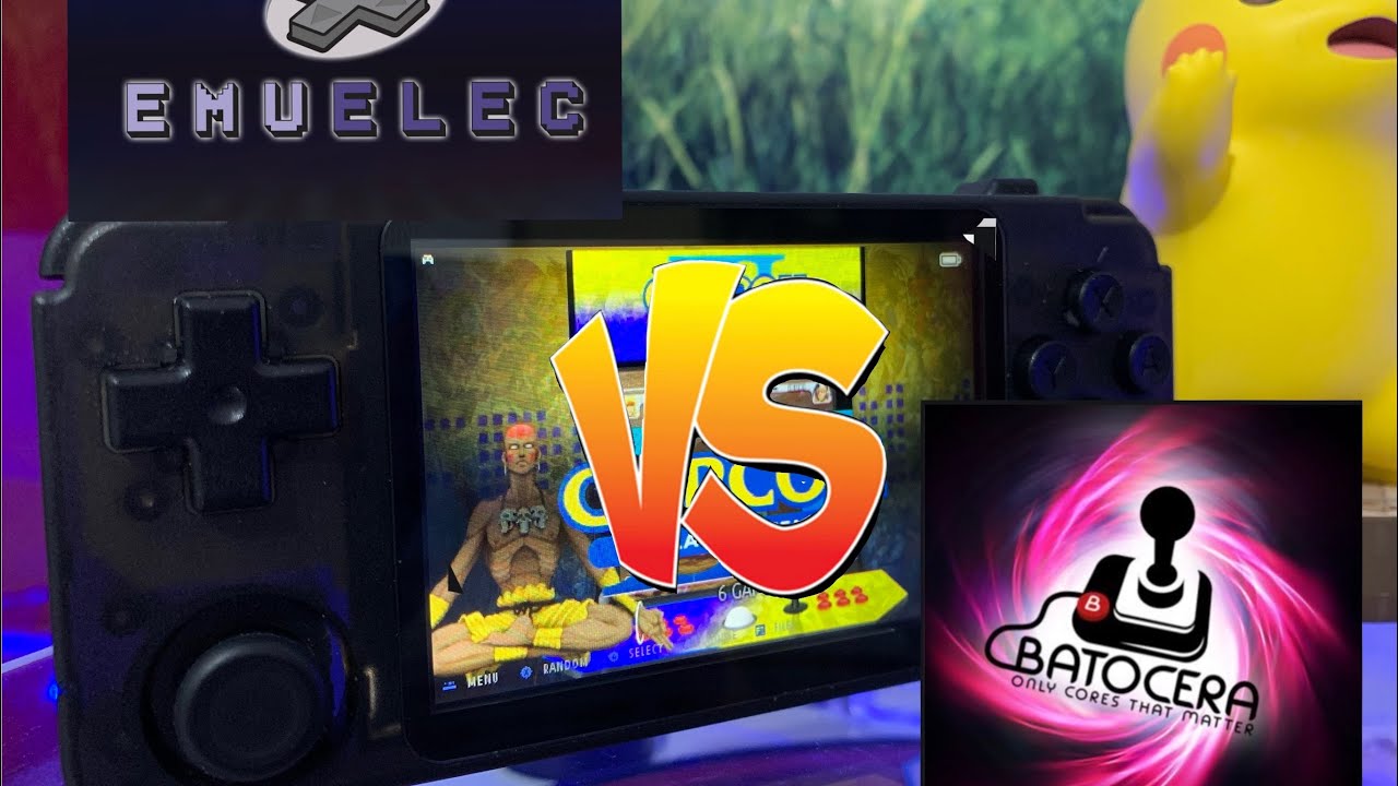 RK2020 - Emuelec 3.6 vs Batocera 5.2 Emulation performance testing