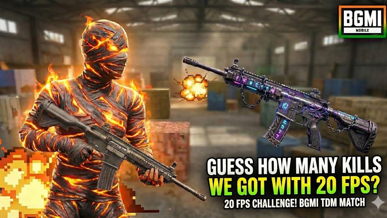 20 FPS Pe Khelna Mushkil Hai? 🤯 Lava Mummy TDM Challenge!