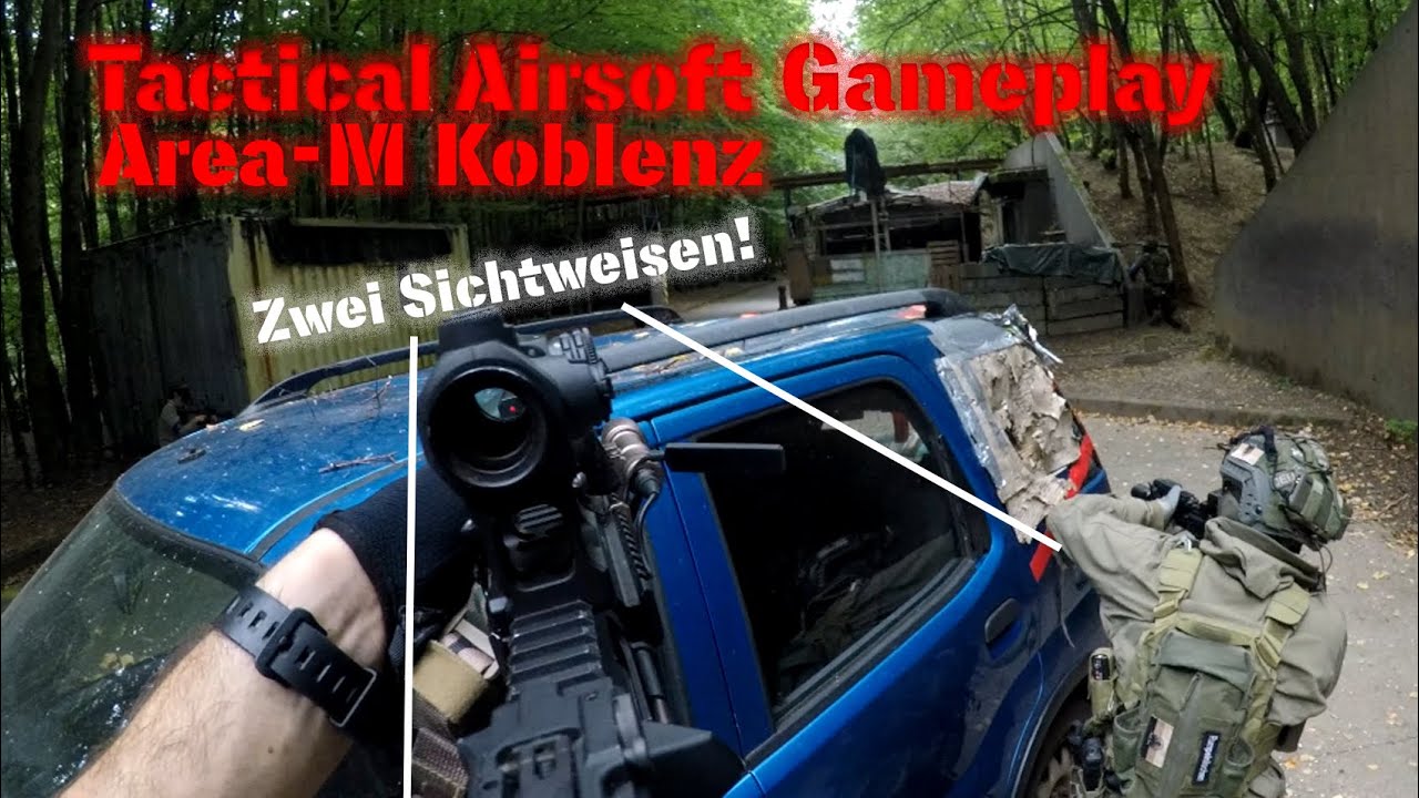 GER| Area-M Tactical Airsoft Gameplay | Domination / Flaggeneroberung