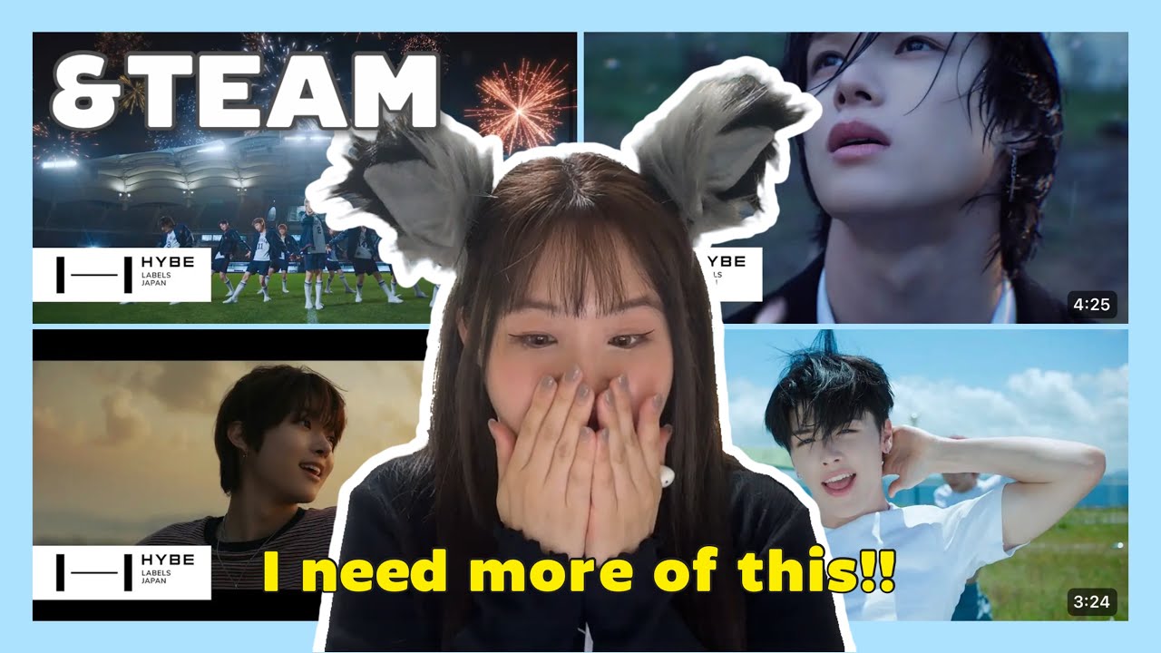 Catching up on &TEAM Part.2 | Road Not Taken, Dropkick, Samidare, Koegawari, Aoarashi MV Reaction