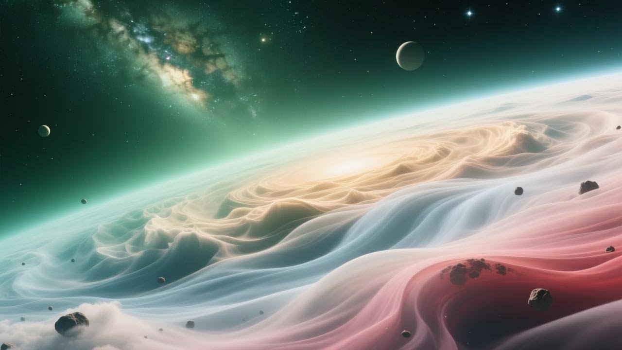 A Peaceful Space Soundscape That Reduces Mental Noise and Feels Easy to Stay With