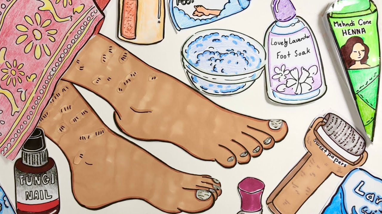 Paper ASMR | Traditional Indian Foot Care & Henna Art Ritual 🌿✨ #paperasmr #asmr #mehndi 