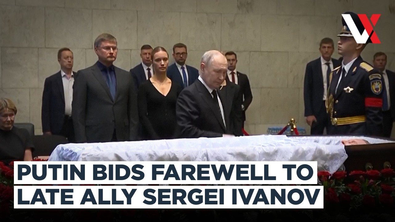 Vladimir Putin Pays Final Tribute to Long-Time Ally Sergei Ivanov at Moscow Funeral | VERTEX