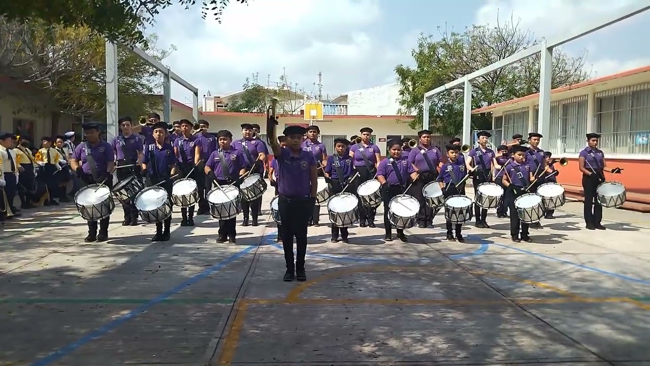 Participación de la Banda de Guerra Heroico Puerto de Veracruz. 11 de marzo de 2023.