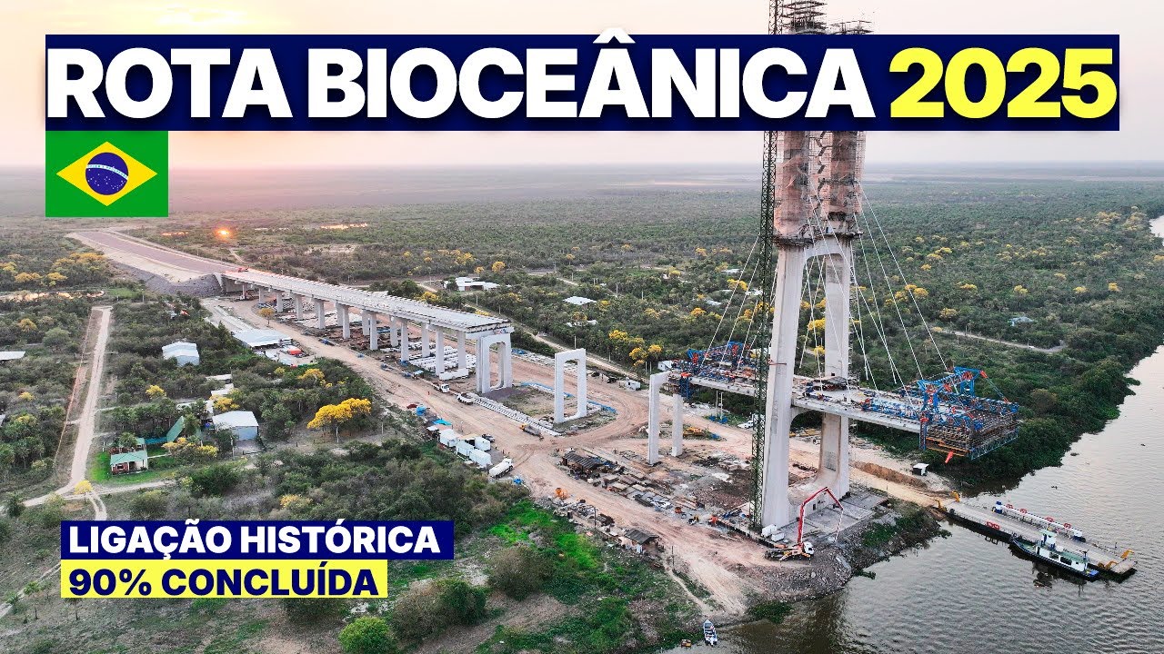 Rota Bioceânica 2025: A Ponte Que Está Ligando o Brasil ao Pacífico.
