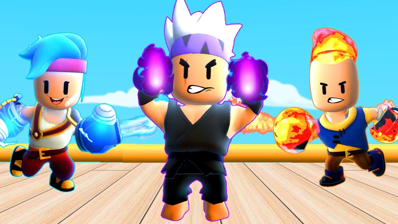 O DARK NINJA HUMILHOU O KAYO RAYO E O KAYO FIRE NO STUMBLE GUYS (ELE SE DEU MAL)