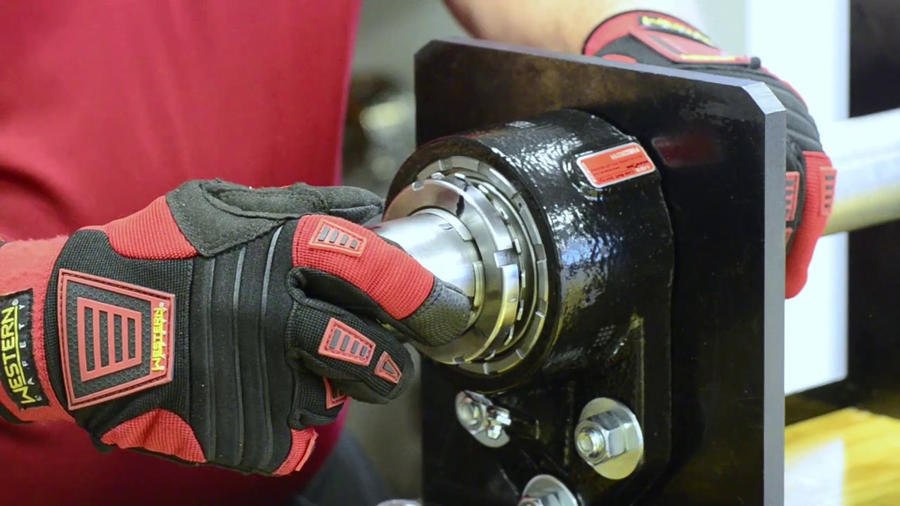 Link-Belt 22600 Series Solid Housed Mounted Roller Bearing Installation