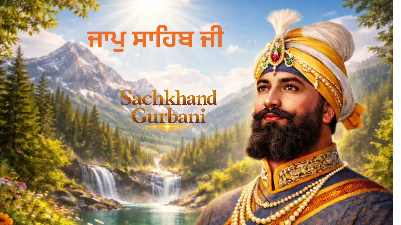 📜 ਜਾਪੁ ਸਾਹਿਬ ਜੀ |ਨਿਤਨੇਮ ਬਾਣੀ |🙏(ਗੁਰੂ ਗੋਬਿੰਦ ਸਿੰਘ ਜੀ)