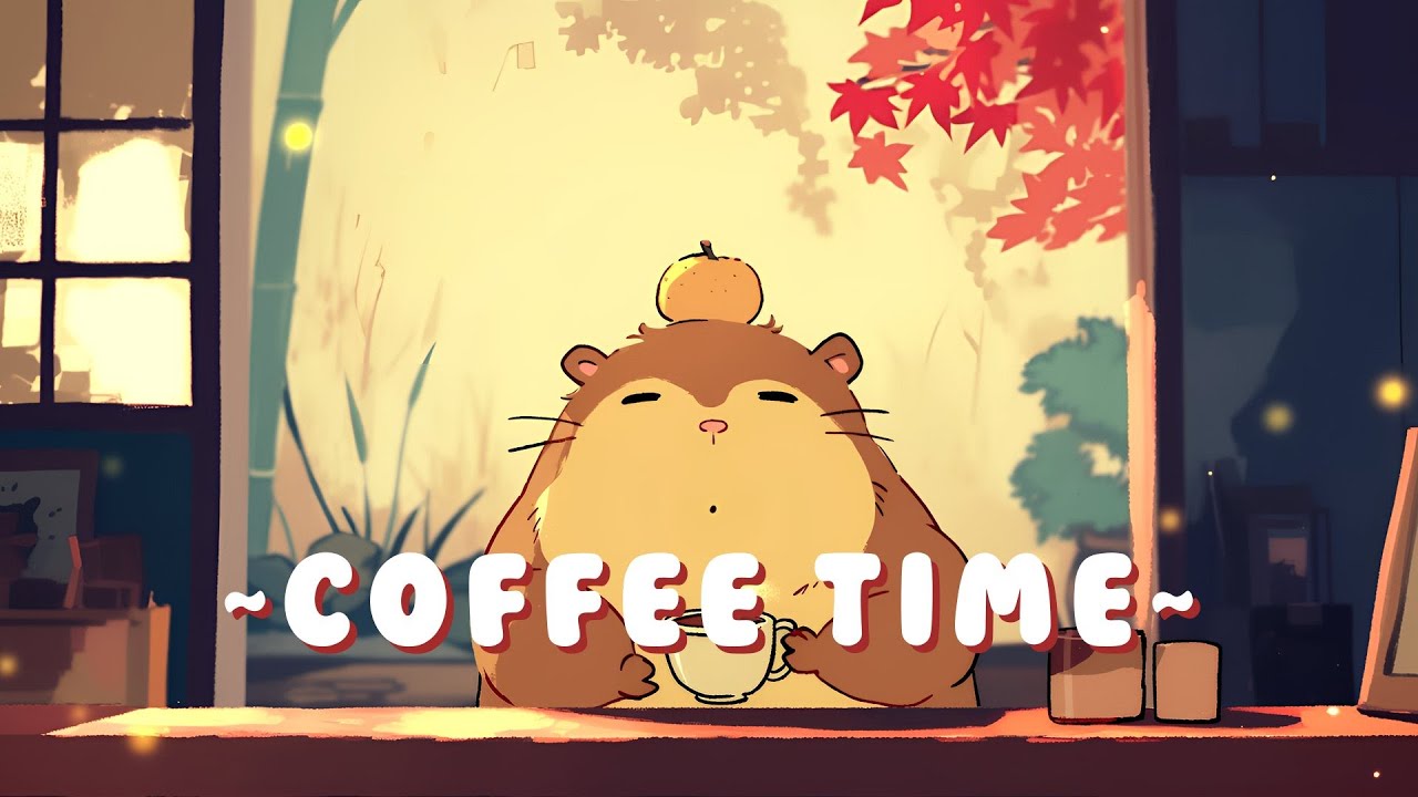 Capybara Music Corner - Lofi Hip Hop for Studying ~ Peaceful Moments ~ 📚 🎵 | Sleep Aid
