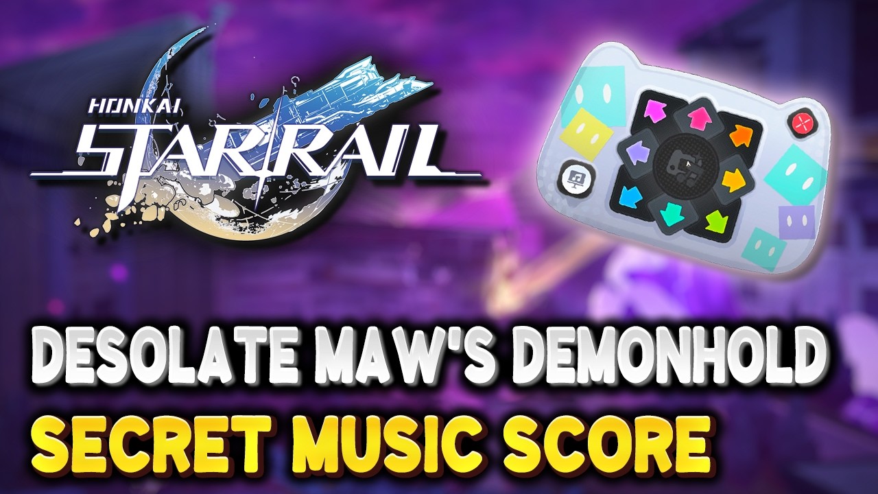 Honkai Star Rail BIZARRE MELODY in Desolate Maw's Demonhold (Secret Music Score)
