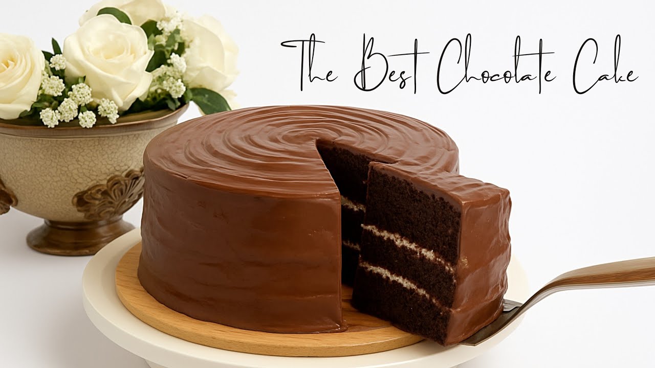 Making My Own Birthday Cake 🎂 Full Homemade Chocolate Cake Recipe Tutorial 2025