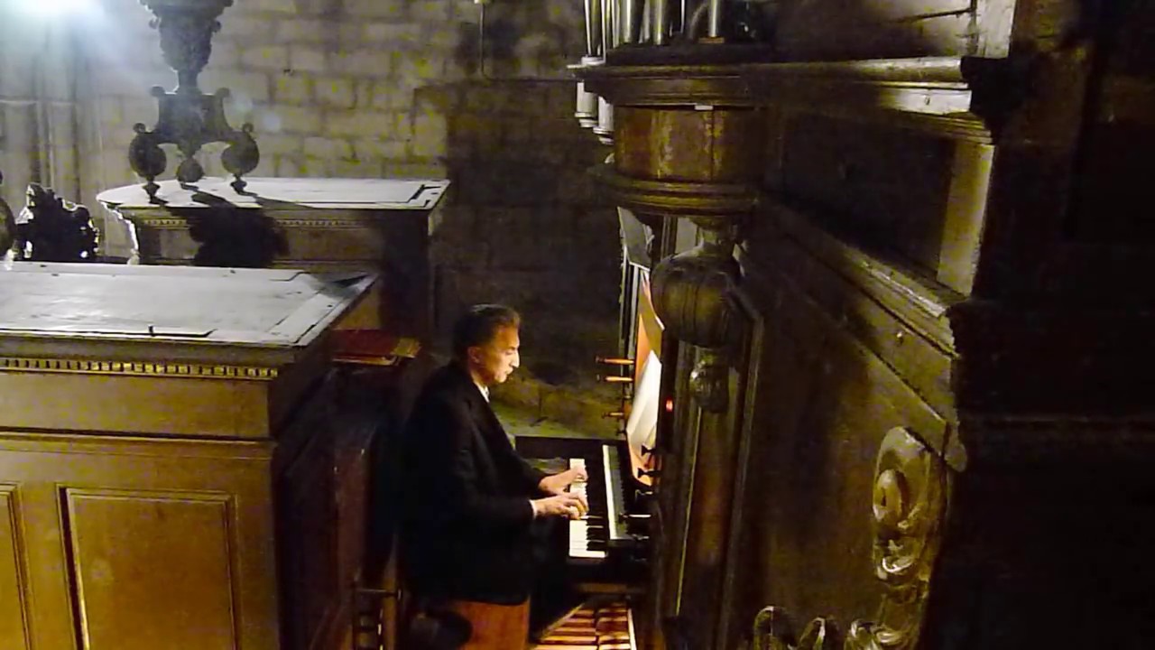 C'est toi Seigneur le Pain rompu D 293 LECOT KIRBYE Pierre ASTOR orgue St Nicolas Neufchateau.MOV