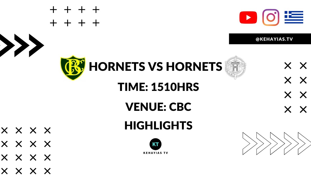 CBC's Hornets VS Heritage's Hornets || HIGHLIGHTS || Season Game 9