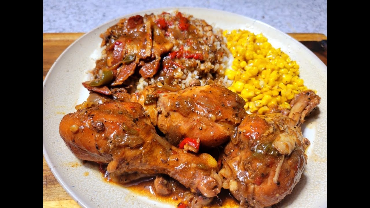 STEWED CHICKEN DRUMSTICKS