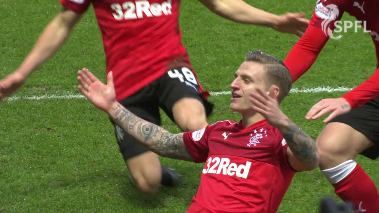 Jason Cummings scores first ever Rangers goal