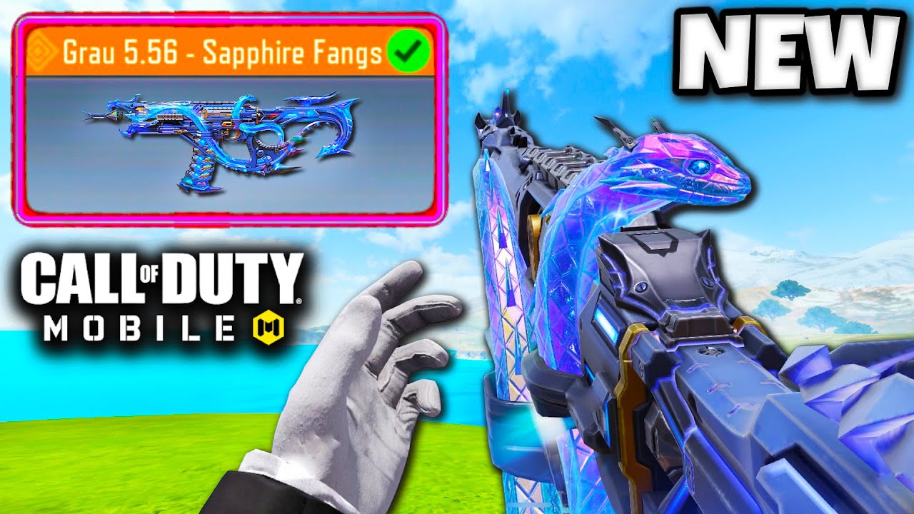 *НОВЫЕ* ЛЕГЕНДАРНЫЕ ГРАУ - САПФИРОВЫЕ КЛЫКИ 😍 (COD MOBILE)