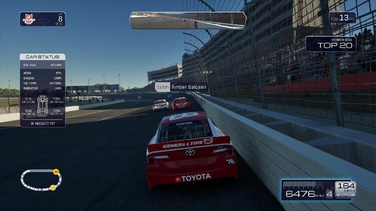 NASCAR 25 Career Mode #6