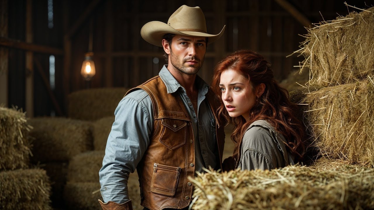 The Cowboy Found Her Hiding In His Barn, Said "You're Running From Something, Let Me Help"