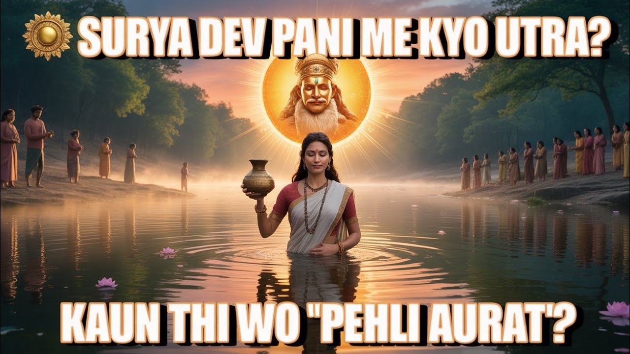 😱सूर्यदेव को जल में उतरना पड़ा! Kaun Thi Wo 'Pehli Aurat'? | Chhath Puja Ki Asli Kahani |Chhath Story
