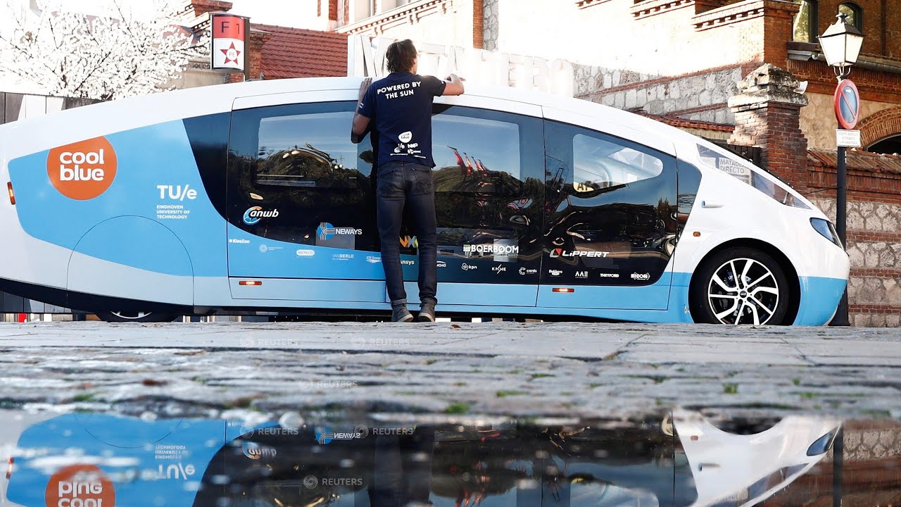 Dutch students create solar-powered motorhome