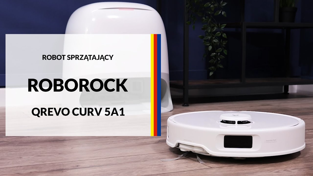 Robot sprzątający Roborock Qrevo Curv 5A1 &ndash; dane techniczne &ndash; RTV EURO AGD