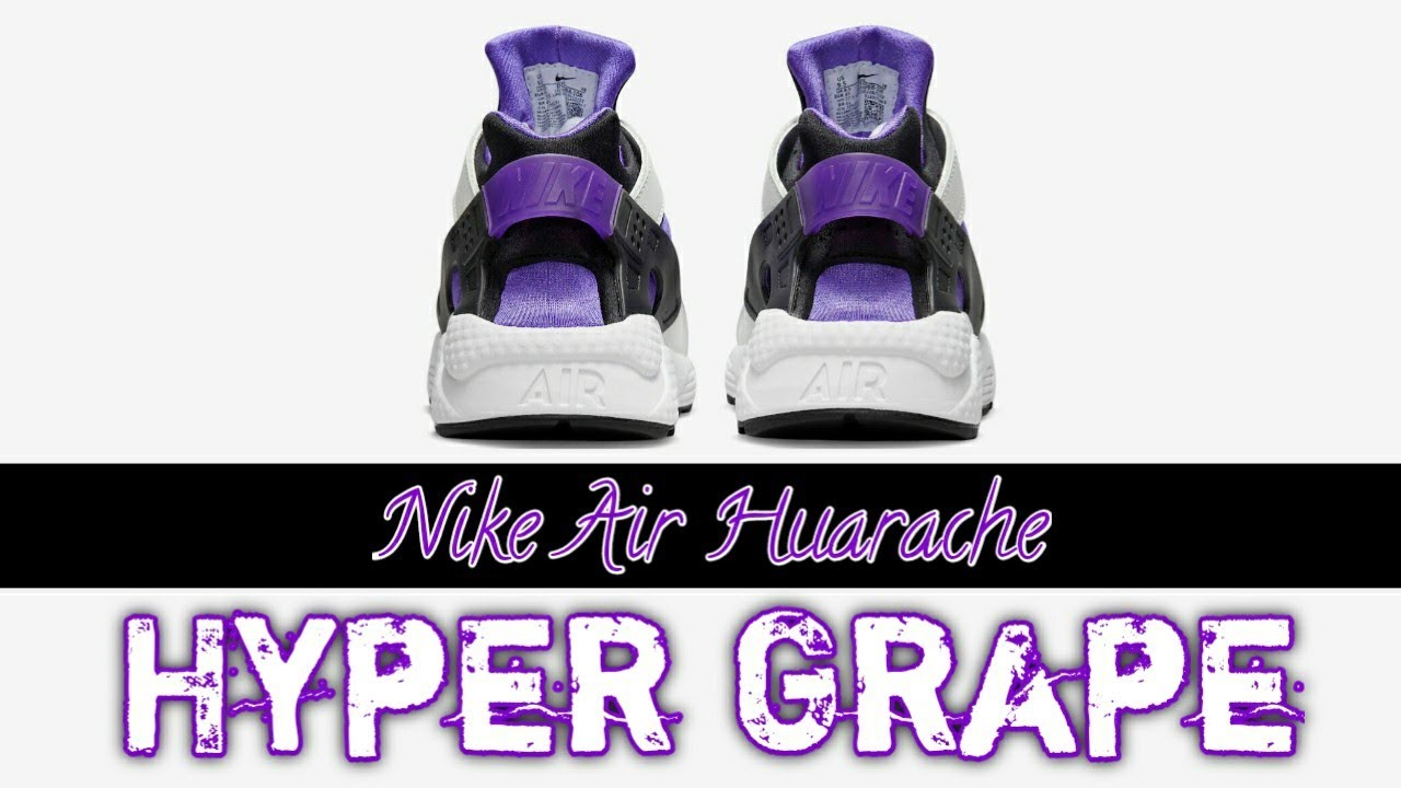 Nike Air Huarache &ldquo;Hyper Grape&rdquo; DETAILED LOOK + PRICE