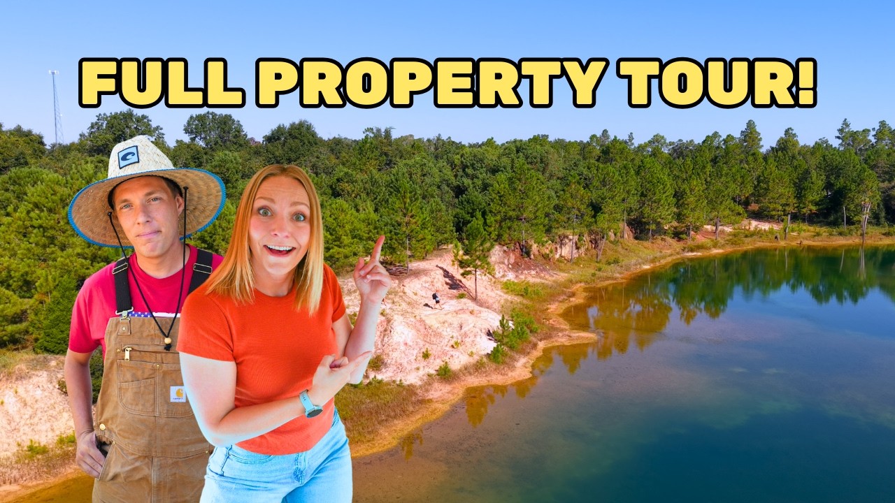 Full Tour of Our 8 Acre Oasis & Future RV Homebase