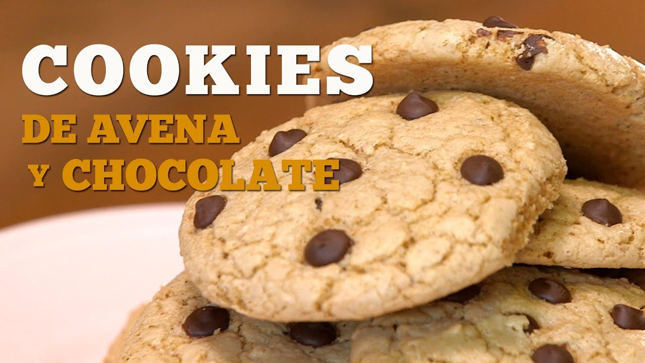Las auténticas COOKIES de avena y chocolate americanas