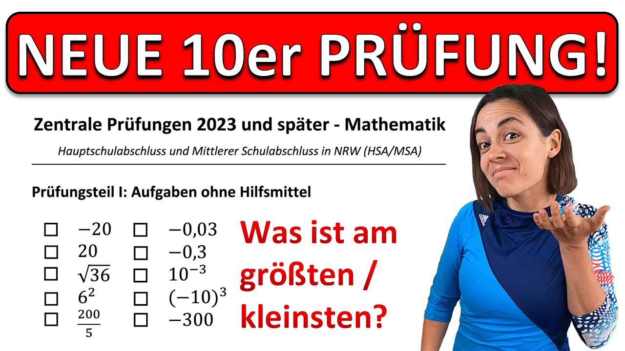 🚀🚀🚀 SCHAFFST DU die NEUE 10er PRÜFUNG (2026) für den Haupt-/Realschulabschluss!?