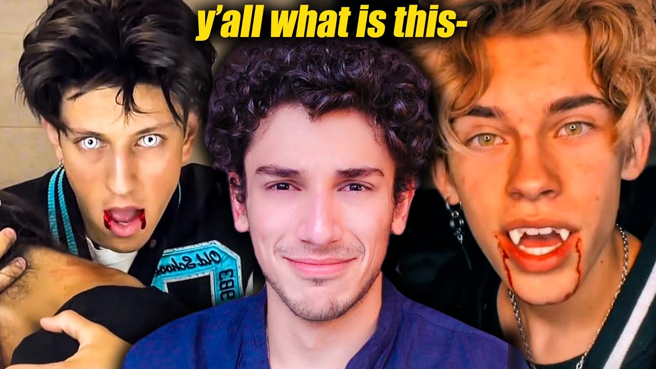 The Vampire Boys of TikTok 🧛 i-