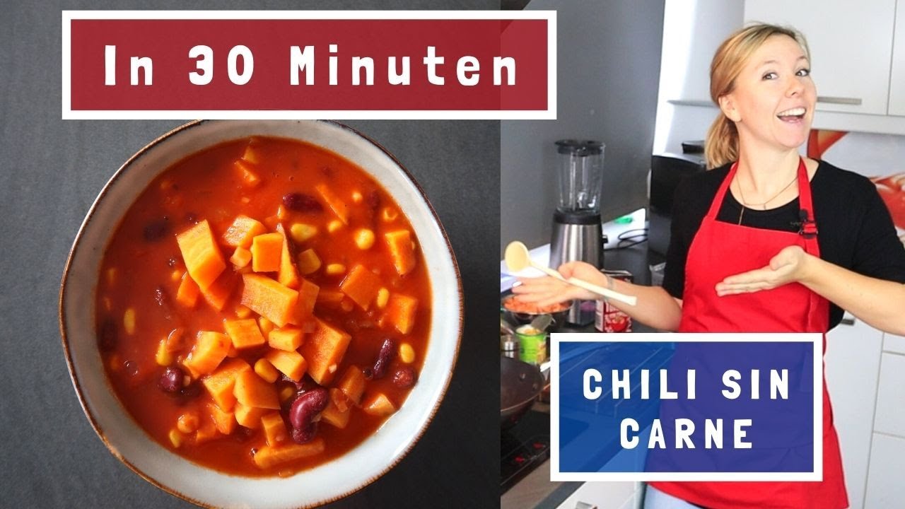 Chili sin Carne | 30 Minuten | Koch' vegan