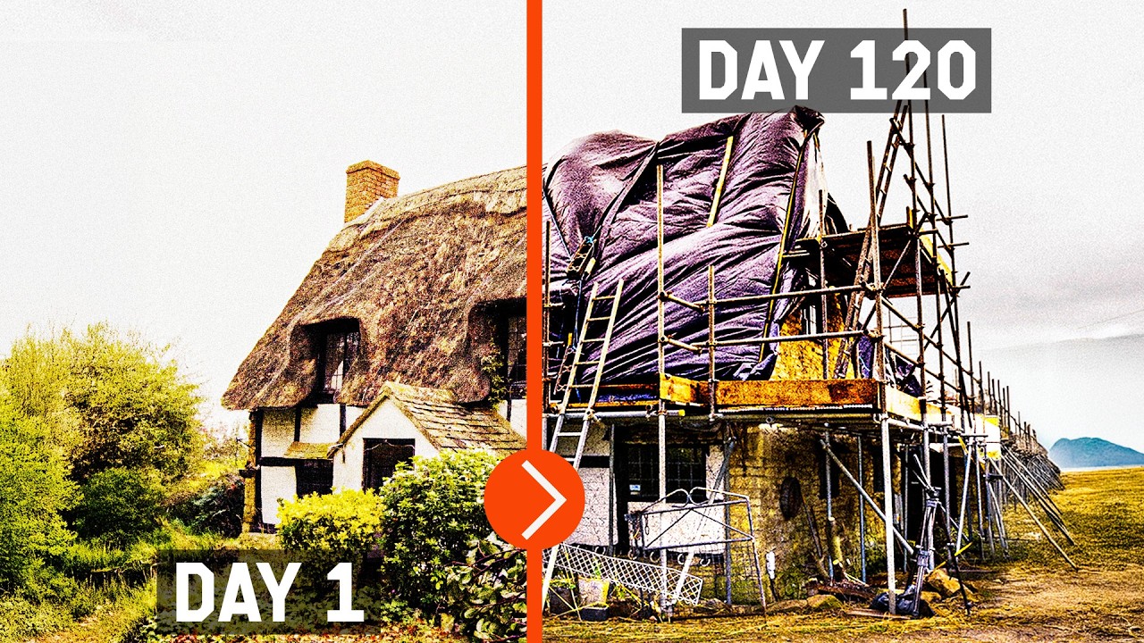 Abandoned 500-Year-Old Cottage Renovation | 4 Months In #11