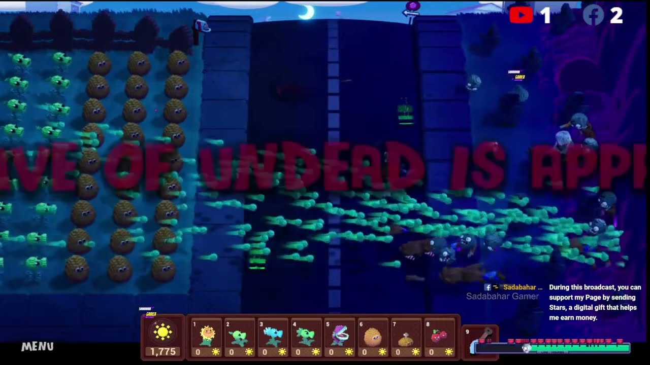 Plants vs Zombies 3D | Foliage vs Undead | Sadabahar Gamer