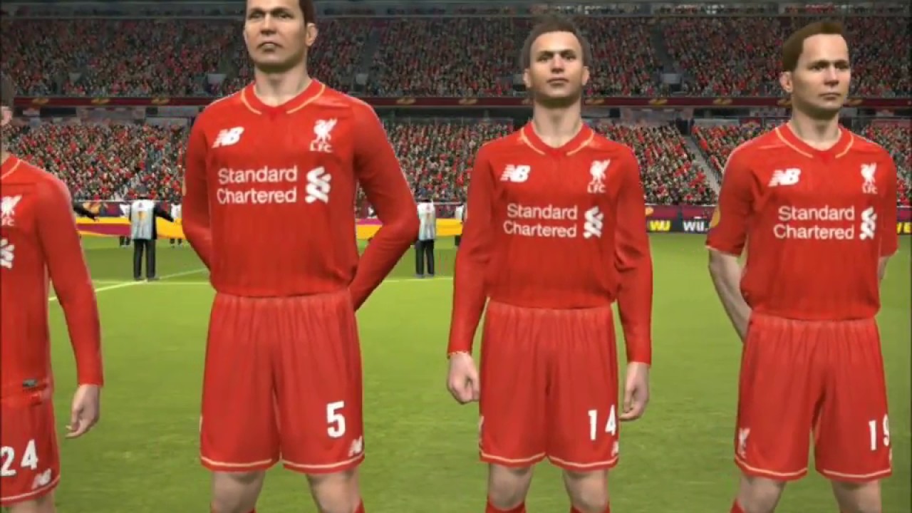 UEFA Europa League Final Anthem in PES 2014 (Hamburg 2010-Basel 2016)
